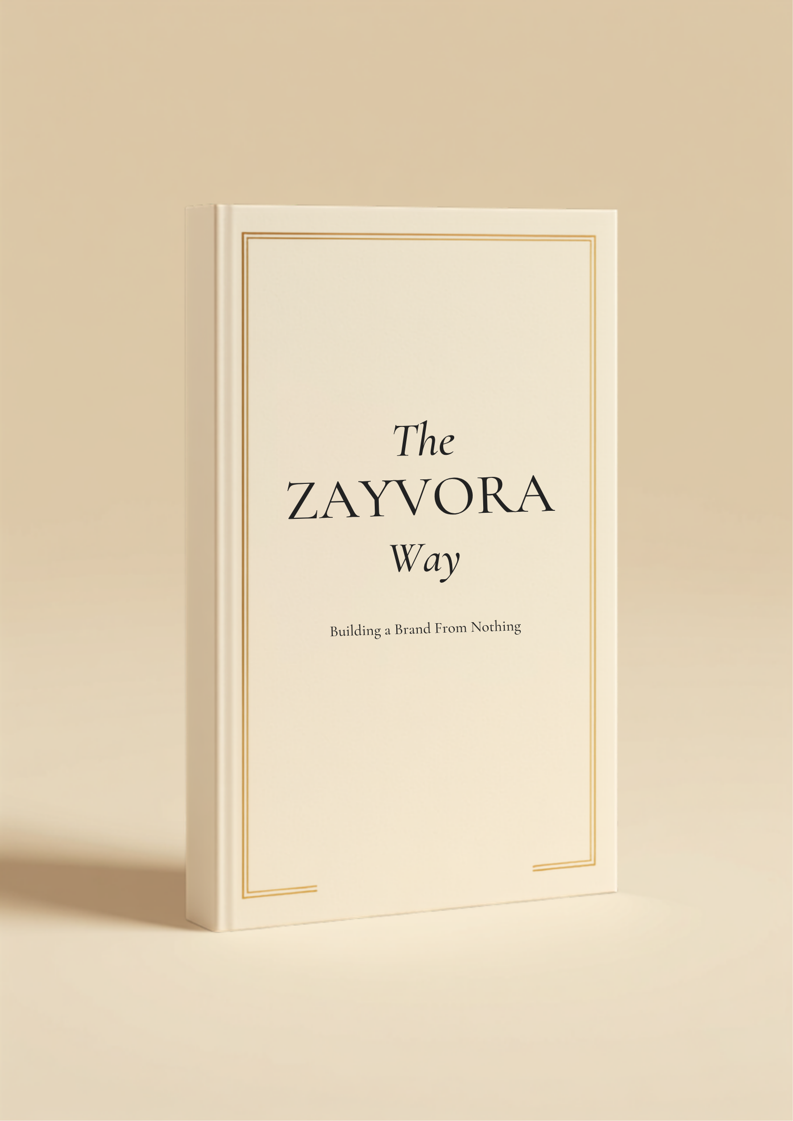 The ZAYVORA Way ebook cover